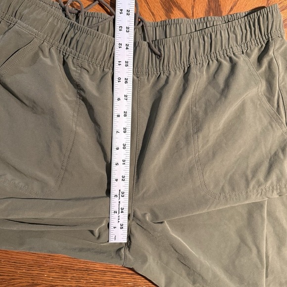 American Eagle Joggers Women's Size XL Olive Green Lightweight Elastic Waist - Picture 11 of 11